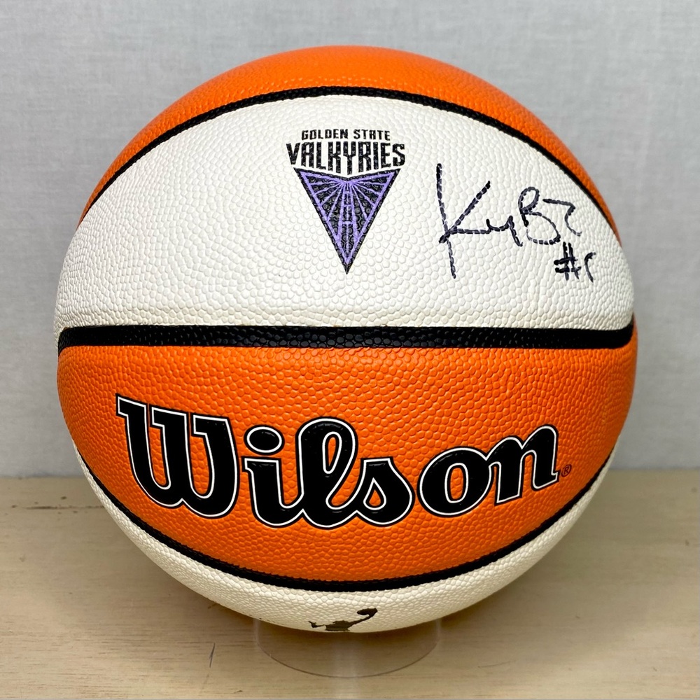 Kayla Thornton Autographed Basketball Size 5” WNBA Golden State Valkyries Ball - Picture 1 of 9
